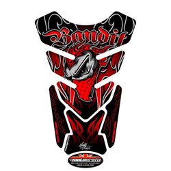 PROTECTOR DEPOSITO STREET STYLE 4PCS ROJO SUZUKI BANDIT