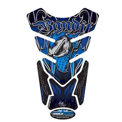 PROTECTOR DEPOSITO STREET STYLE 4PCS AZUL SUZUKI BANDIT