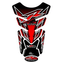 PROTECTOR DEPOSITO 4PCS ROJO YAMAHA