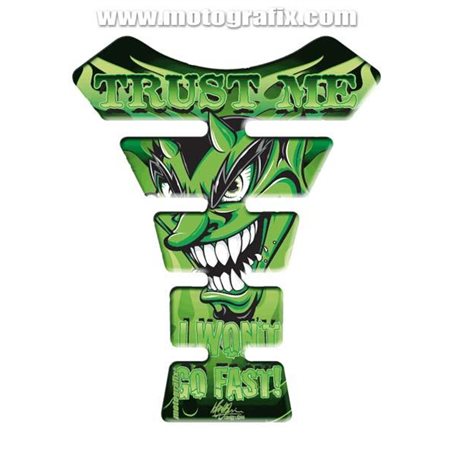 PROTECTOR DEPOSITO STREET STYLE 1PC DEVIL VERDE