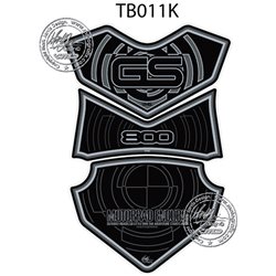 PROTECTOR DEPOSITO 3PCS NEGRO/GRIS BMW F800GS