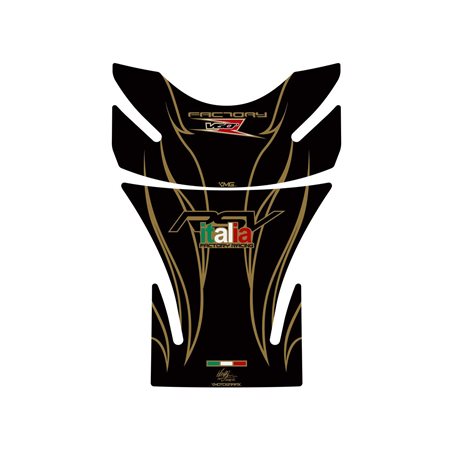 PROTECTOR DEPOSITO 2PCS NEGRO/OR APRILIA