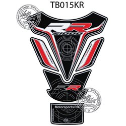 PROTECTOR DEPOSITO 5PCS NEGRO/ROJO/BLANCO MOTORRAD MOTORSPORTS RR BMW S1000RR