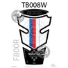 PROTECTOR DEPOSITO 2PCS AZUL/ROJO/BLANCO BMW F800R