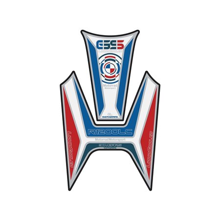 PROTECTOR DEPOSITO 2 PCS AZUL/ROJO/BLANCO BMW R1200GS