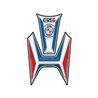 PROTECTOR DEPOSITO 2 PCS AZUL/ROJO/BLANCO BMW R1200GS