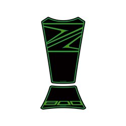 PROTECTOR DEPOSITO 2PCS  NEGRO/VERDE KAWASAKI Z800/800E
