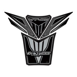 PROTECTOR DEPOSITO 6PCS NEGRO/PLATA YAMAHA MT-09