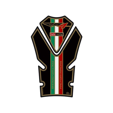 PROTECTOR DEPOSITO 2PCS NEGRO APRILIA RS4 125