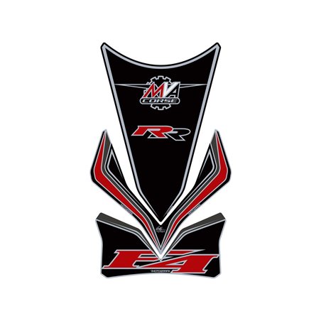 PROTECTOR DEPOSITO 3PCS NEGRO MV AGUSTA F4 1000 RR