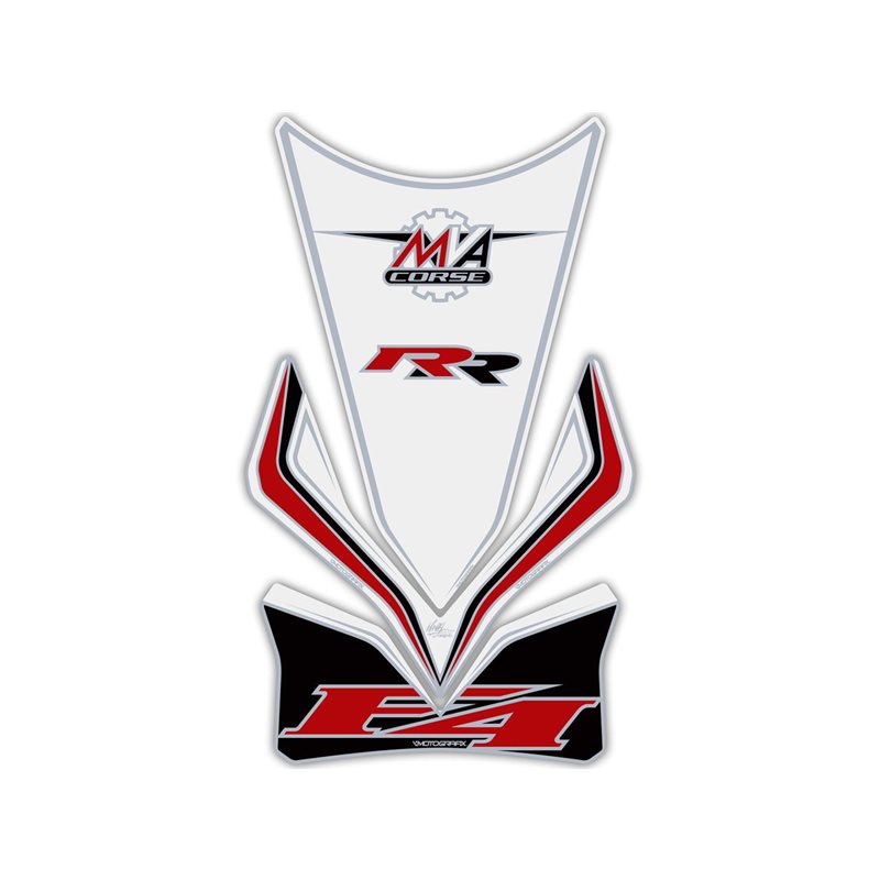 PROTECTOR DEPOSITO 3PCS BLANCO MV AGUSTA F4 1000 RR PROTECTOR DEPOSITO 3PCS BLANCO MV AGUSTA F4 1000 RR