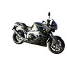 FATBAR MCGRATH TITANIO CON PROTECTOR NEGRO 821-01-TT