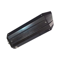 MOTOCROSS CARMICHAEL ALTO PLATA CON PROTECTOR NEGRO 809-01-SI-01-185