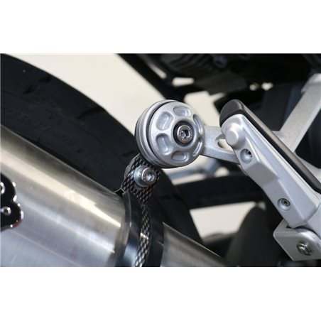 MOTOCROSS CR80-85 PLATA CON PROTECTOR NEGRO 717-01-SI-03-219