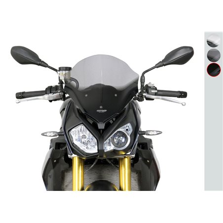 BMW S1000R 14-15 NEGRO CUPULA MRA TOURING