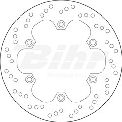 DAELIM 125 ROADWIN R FI 11' - 12' DISCO DELANTERO BREMBO