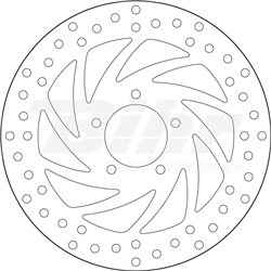 DERBI 125 BOULEVARD S 07  - DISCO DELANTERO BREMBO