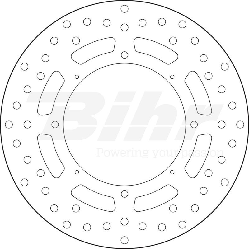 HONDA 250 NX 88 - DISCO DELANTERO BREMBO HONDA 250 NX 88 - DISCO DELANTERO BREMBO