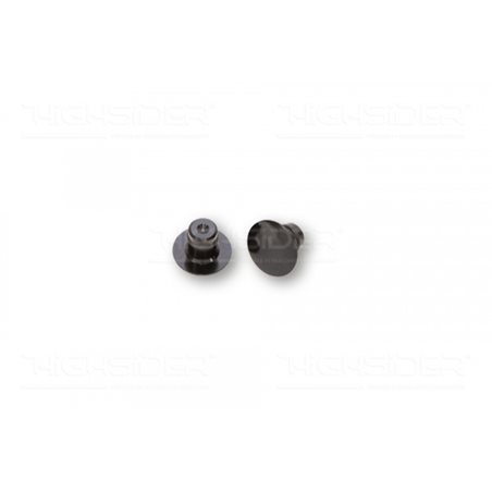 HIGHSIDER CNC TAPON ESPEJO ROSCA M10 COLOR NEGRO