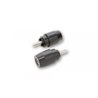 HIGHSIDER CONTRAPESOS ALU, BLACK, F. HONDA M6
