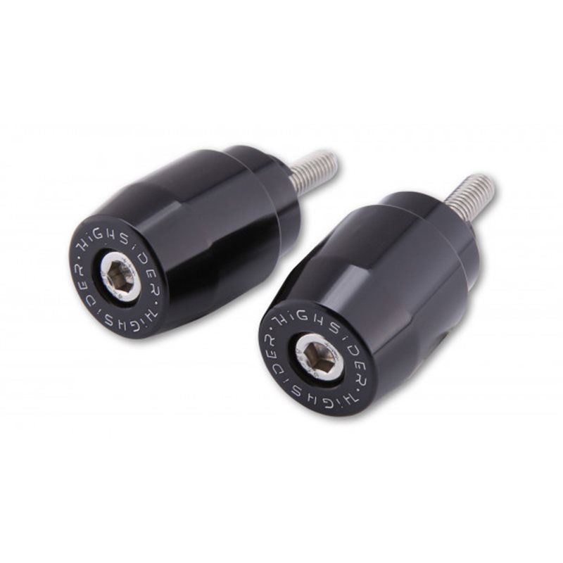 HIGHSIDER CONTRAPESOS ALU, BLACK, F. HONDA M6