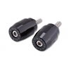 HIGHSIDER CONTRAPESOS ALU, BLACK, F. HONDA M6