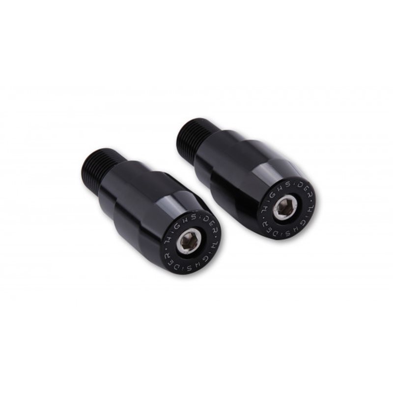 HIGHSIDER ENDS, ALU, BLACK, F. YAMAHA M16X1.5