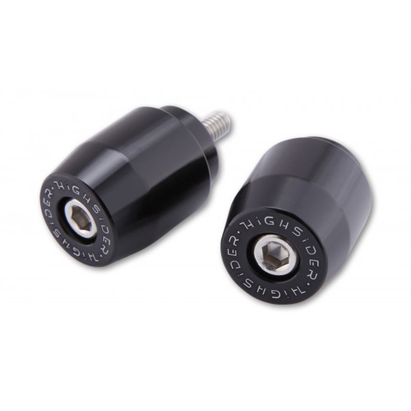 HIGHSIDER ENDS, ALU, BLACK, F. YAMAHA M6