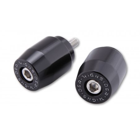 HIGHSIDER ENDS, ALU, BLACK, F. YAMAHA M6