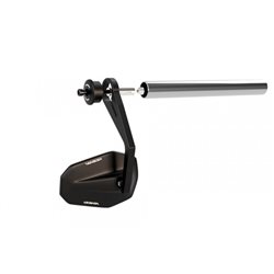 HIGHSIDER HIGHSIDER LENKERGEWICHTE WAVE, SCHWARZ MIT EINLEGER SCHWARZ