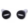 HIGHSIDER HIGHSIDER LENKERGEWICHTE WAVE, SCHWARZ MIT EINLEGER SILBER