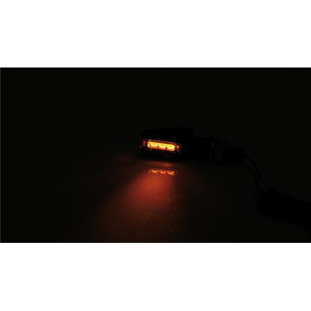 HIGHSIDER INTERMITENTE LED MANILLAR  FLIGHT TULIPAS AHUMADO