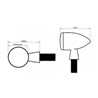 HIGHSIDER INTERMITENTE LED COLORADO CROMADO