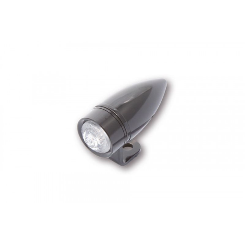 HIGHSIDER INTERMITENTE LED  MONO BULLET SHORT, BLACK