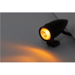 HIGHSIDER INTERMITENTE LED  MONO BULLET SHORT, BLACK