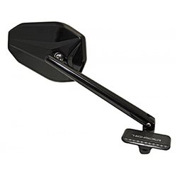 HIGHSIDER LED-INDICATOR STRIPE, ALU BLACK, F. MIRROR MOUNTING