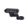HIGHSIDER LED BLINKER MIT CNC SPIEGELBEFESTIGUNG TYP 2, SCHWARZ, E-GEPR., PAAR