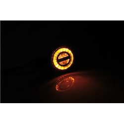 HIGHSIDER INTERMITENTE LED ROCKET BULLET, BLACK