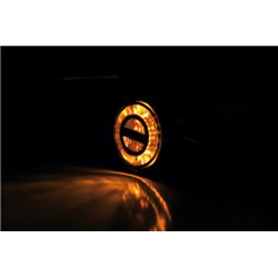 HIGHSIDER INTERMITENTE LED  ROCKET BULLET, CHROME