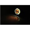 HIGHSIDER INTERMITENTE LED /FPL ROCKET BULLET, BLACK