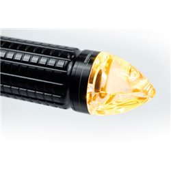MOTOGADGET BAR END INDICATOR M-BLAZE CONE, BLACK, LH SIDE