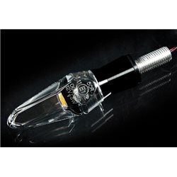 MOTOGADGET LED INDICATOR M-BLAZE ICE, BLACK