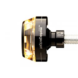 MOTOGADGET HANDLEBAR END INDICATOR M-BLAZE DISC, BLACK, LH SIDE