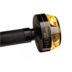 MOTOGADGET HANDLEBAR END INDICATOR M-BLAZE DISC, BLACK, LH SIDE