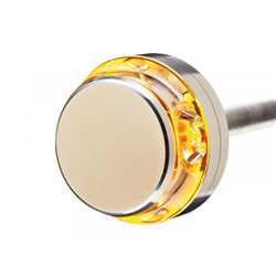 MOTOGADGET LED HANDLEBAR END INDICATOR M-BLAZE DISC, LEFT, POLISHED
