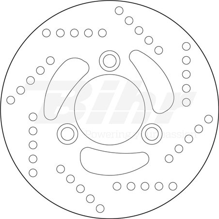 HYOSUNG 50 SUPER CAB 95  - DISCO DELANTERO BREMBO