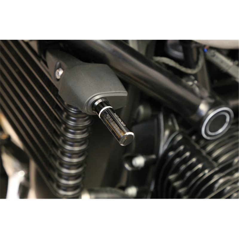 HIGHSIDER INDY SPACER, FRONT, BLACK, FOR BMW RNINET HIGHSIDER INDY SPACER, FRONT, BLACK, FOR BMW RNINET