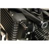 HIGHSIDER INDY SPACER, FRONT, BLACK, FOR BMW RNINET