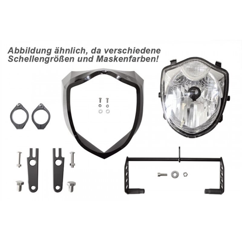 HIGHSIDER BA1 HEADLIGHT SET FOR 38-41MM HIGHSIDER BA1 HEADLIGHT SET FOR 38-41MM