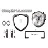 HIGHSIDER BA1 HEADLIGHT SET FOR 38-41MM
